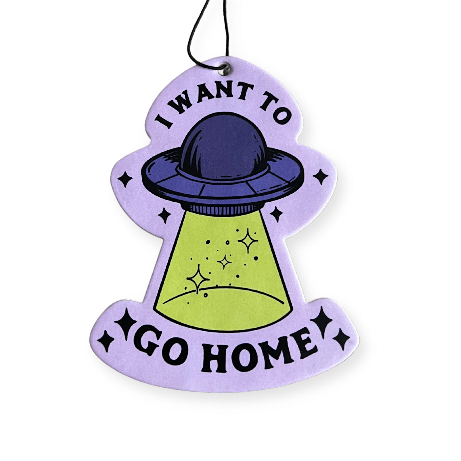 Naked Eye Studio Go Home UFO Air Freshener Jade Whale Co